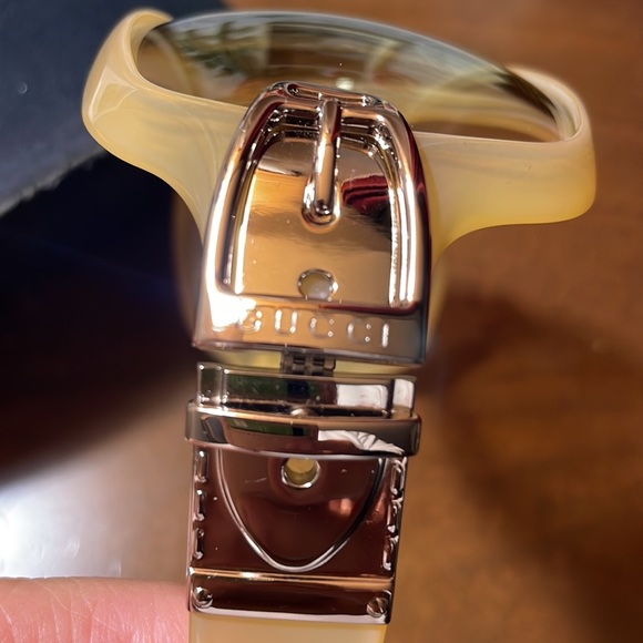 GUCCI SUNGLASSES Ivory brown colour - Picture 5 of 10